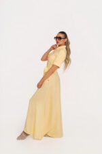 Рокля Луиза Жълта