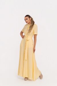 Рокля Луиза Жълта