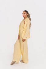 Сако, елек и панталон Любов жълти