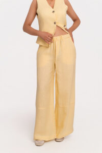 Панталон Любов жълт