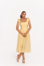 Рокля Лара Жълта