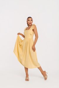Рокля Лара Жълта