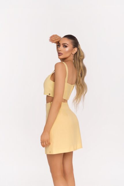 Пола и бюстие Лора Жълти