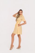 Рокля Лея Жълта