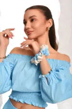 Скрънчи С Гапюр Дантела